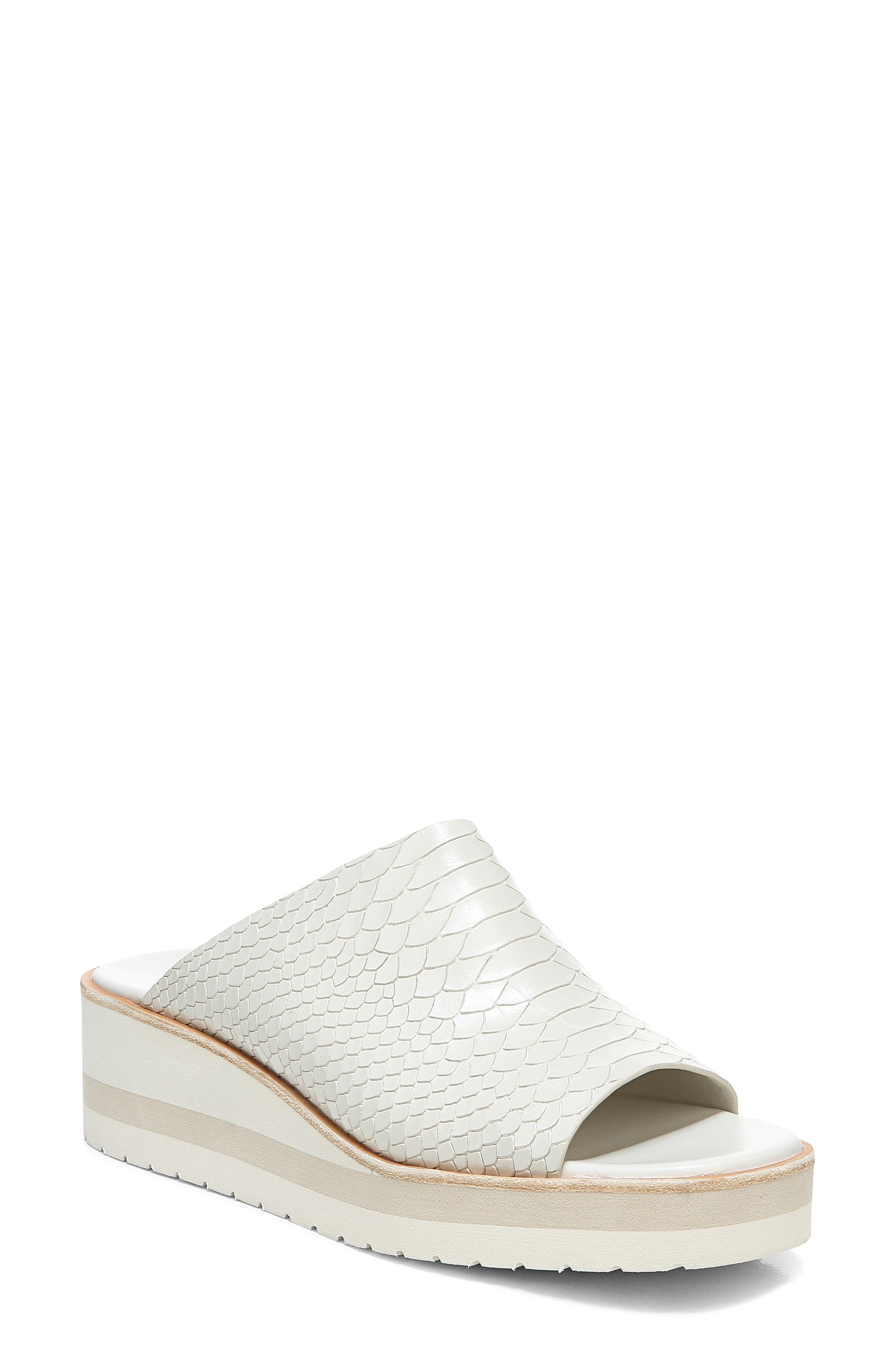 Sarria Wedge Sandal, Main, color, OFF WHITE