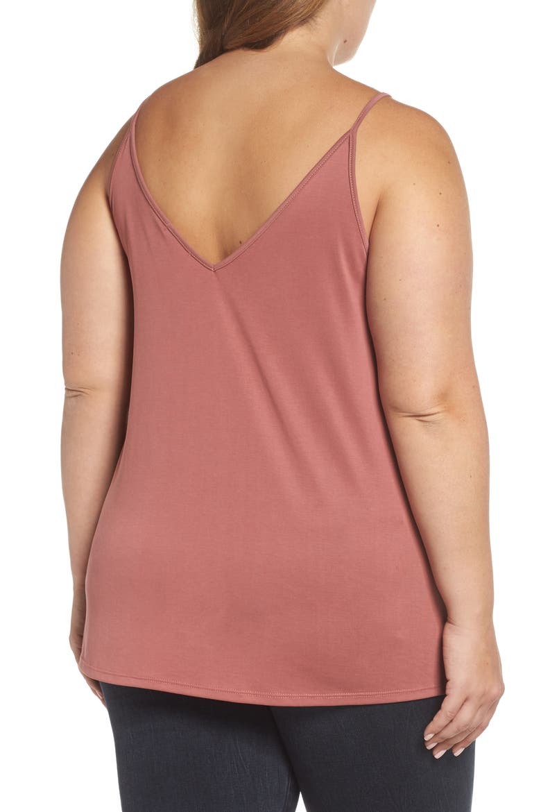 Double V Swing Camisole, Alternate, color, PINK MAUVE