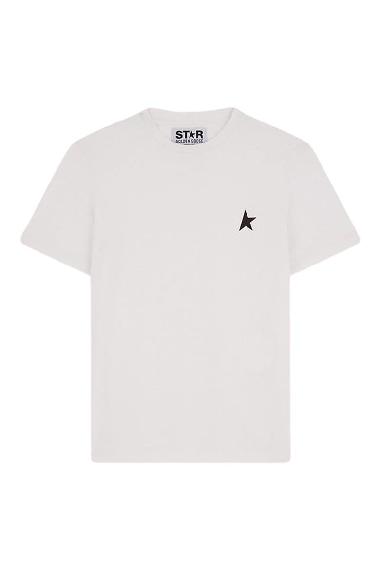 Regular Fit Small Star Logo Graphic T-Shirt, Alternate, color, OPTIC WHITE/ BLACK