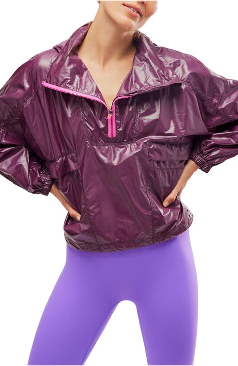 Purple rain jacket women's on sale