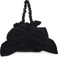 Free People Belle Velvet Bow Bag