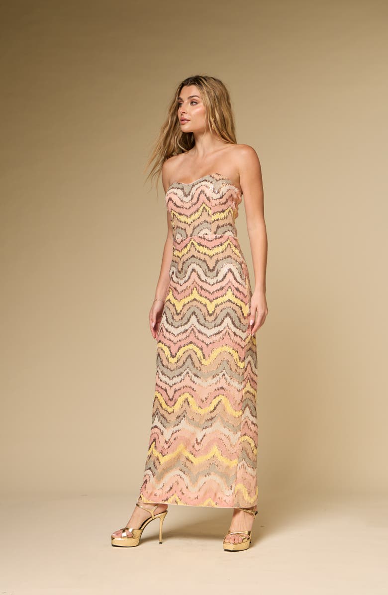 BTB Los Angeles Hailey Dress, Alternate, color, Multi