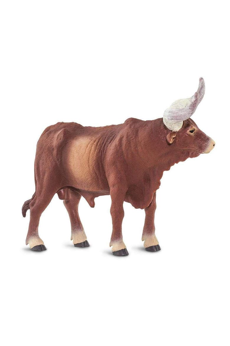 Watusi Bull Kids Toy Figure, Alternate, color, None