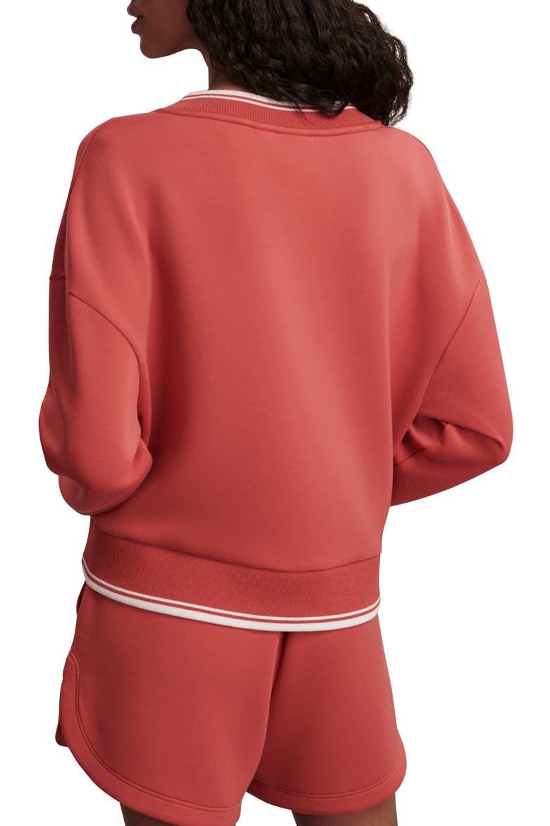 Blithe Crop Sweatshirt, Alternate, color, BAKED APPLE