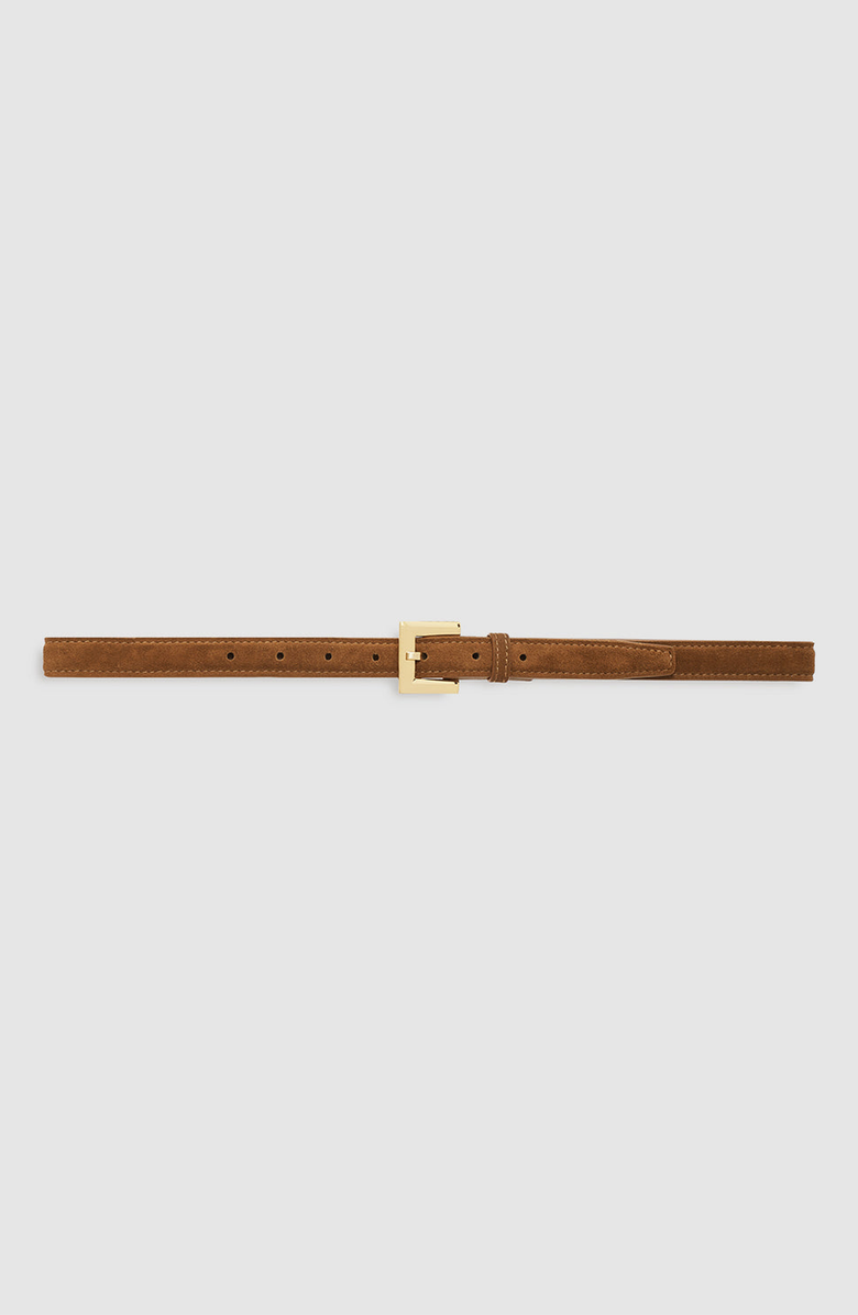 ANINE BING Nicola Belt, Main, color, Tobacco