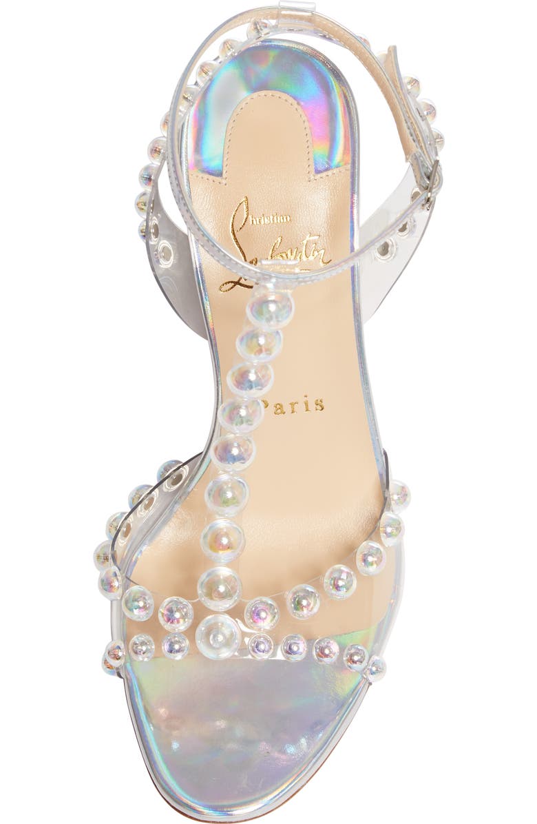 Christian Louboutin Faridaravie Bead Sandal, Alternate, color,