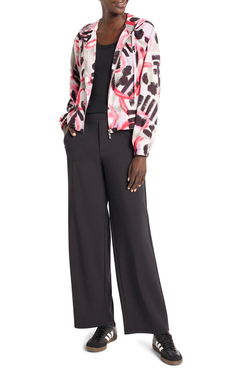 NZ ACTIVE by NIC+ZOE 31-Inch Wide Leg Active Pants, Alternate, color, Black Onyx