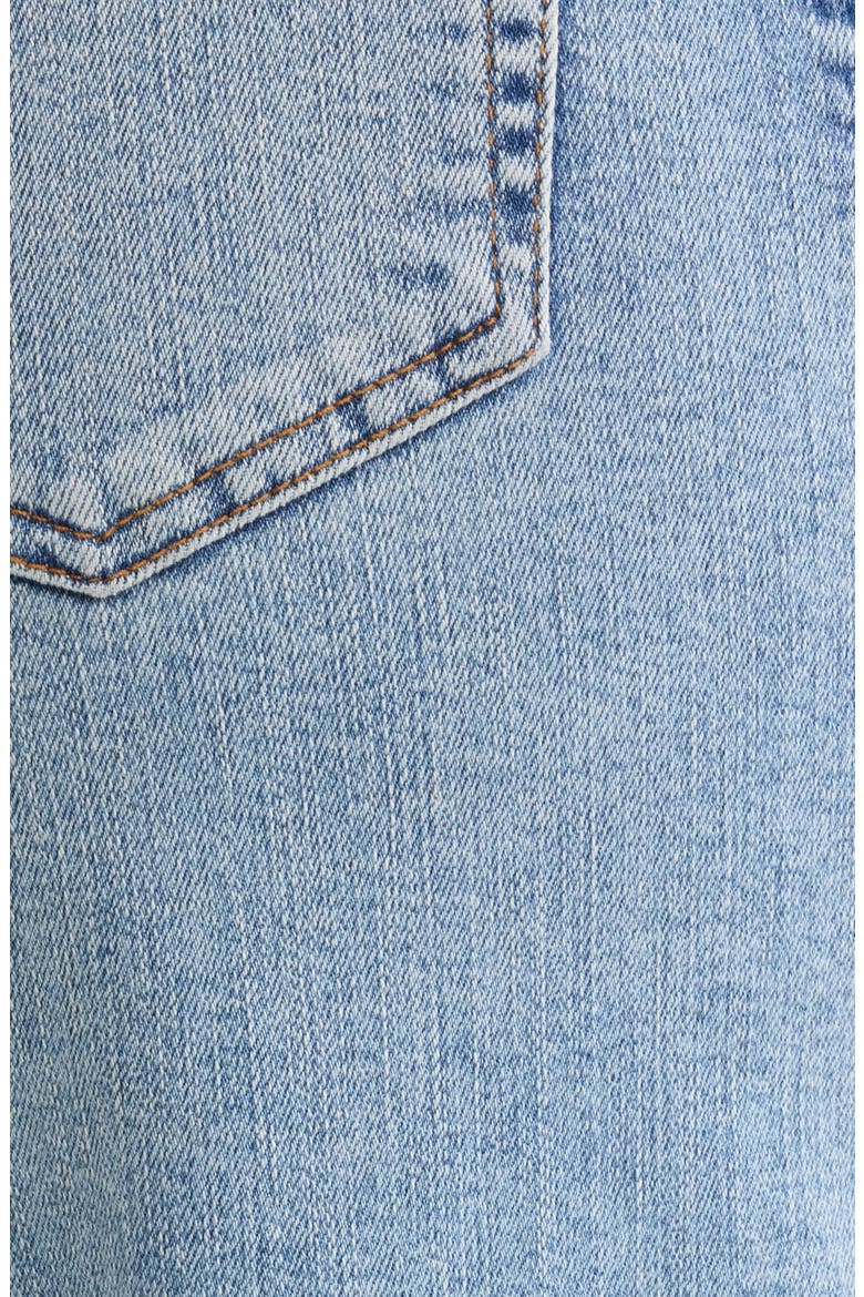 Le Slim Palazzo High Waist Wide Leg Jeans, Alternate, color, DOVETAIL RAW FRAY
