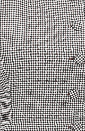 Leoni Houndstooth Long Sleeve Minidress