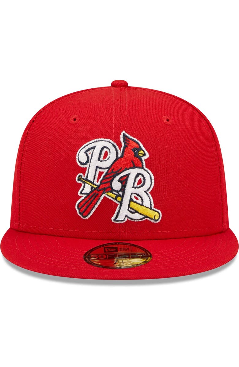 New Era Men's New Era Red Palm Beach Cardinals Authentic Collection Team Home 59FIFTY Fitted Hat, Alternate, color, 