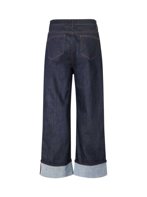 Masai Copenhagen Mapalvessa Loose Fit Turn Up Jeans In Blue