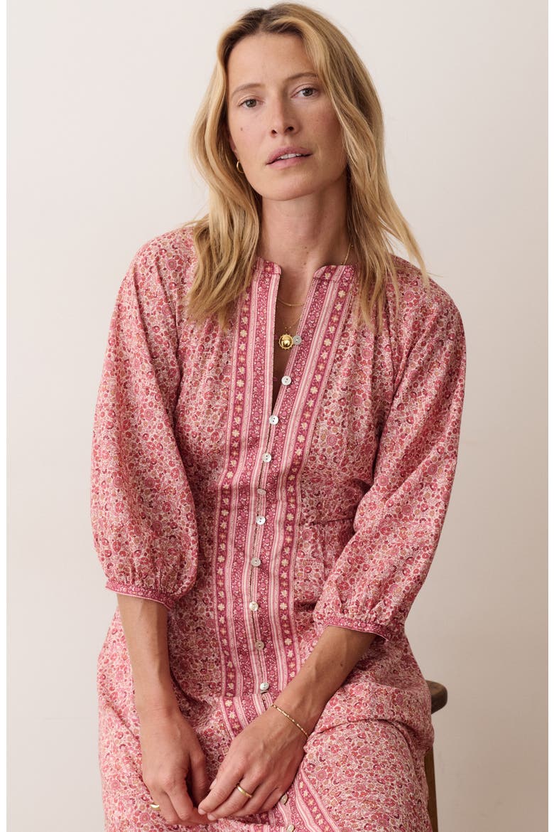 Willow Maxi Dress, Alternate, color, BLUSH FLORAL