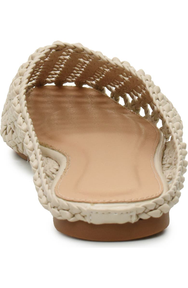 Nicole Miller Woven Mule, Alternate, color, Beige