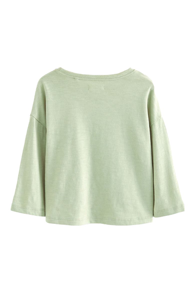 Kids' Love Long Sleeve T-Shirt, Alternate, color, GREEN