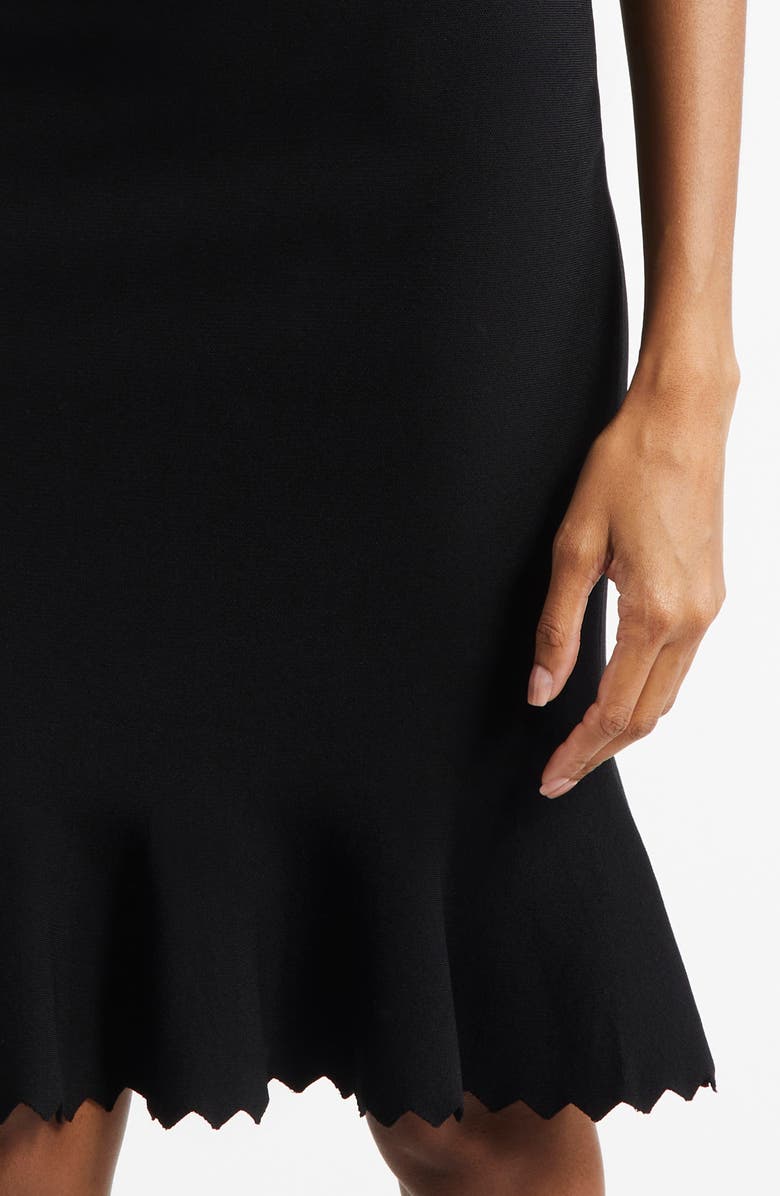 Emporio Armani Sleeveless Knit Dress, Alternate, color, Solid Black