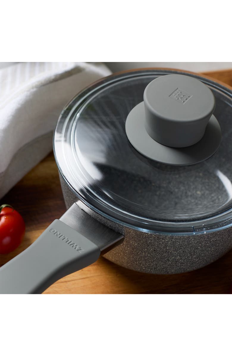 ZWILLING Parma Plus 1.5-Quart Saucepan with Lid, Alternate, color, Grey