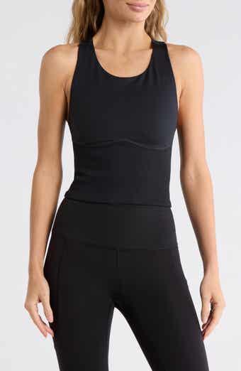 Free People Carpe Diem Racerback Crop Jersey & Rib Camisole