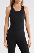 Free People Carpe Diem Racerback Crop Jersey & Rib Camisole