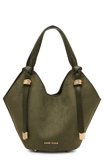 Anne Klein Midi Tote Bag In Green