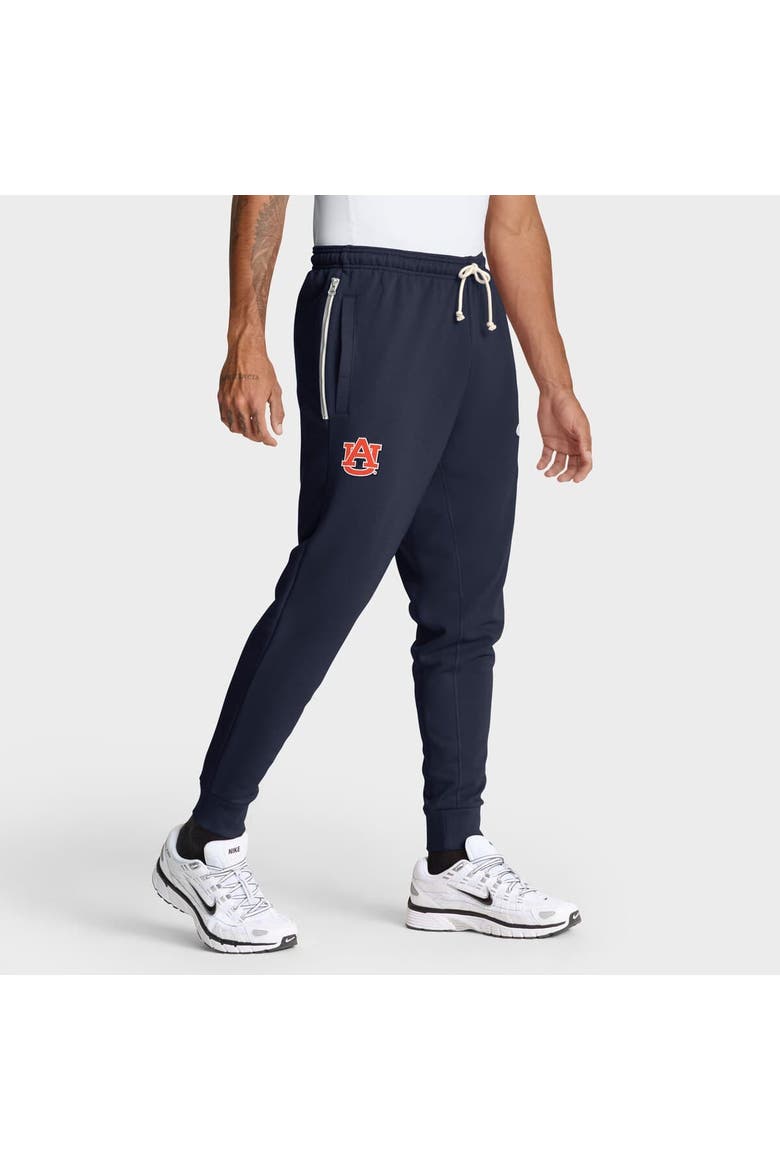 Men's Nike Navy Auburn Tigers 2025 Sideline Standard Issue Dri-FIT Taper Pants, Main, color, Navy