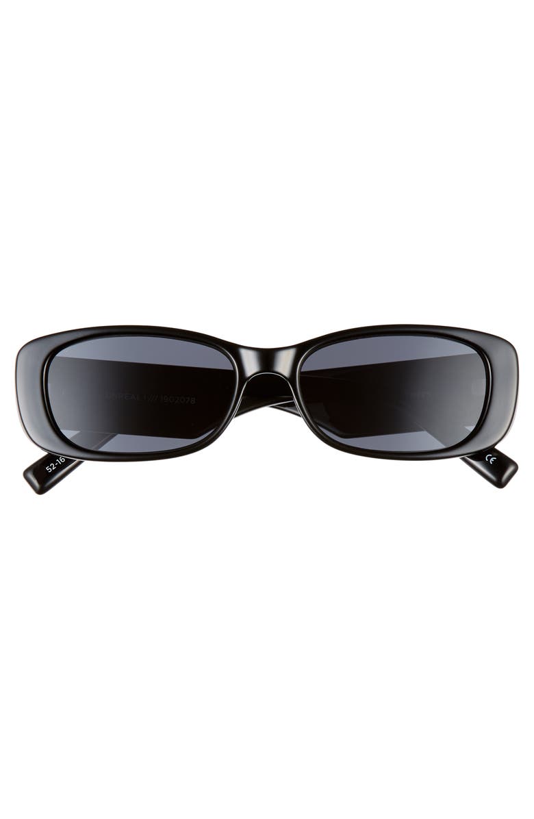 Le Specs Unreal 52mm Rectangular Sunglasses, Main, color,