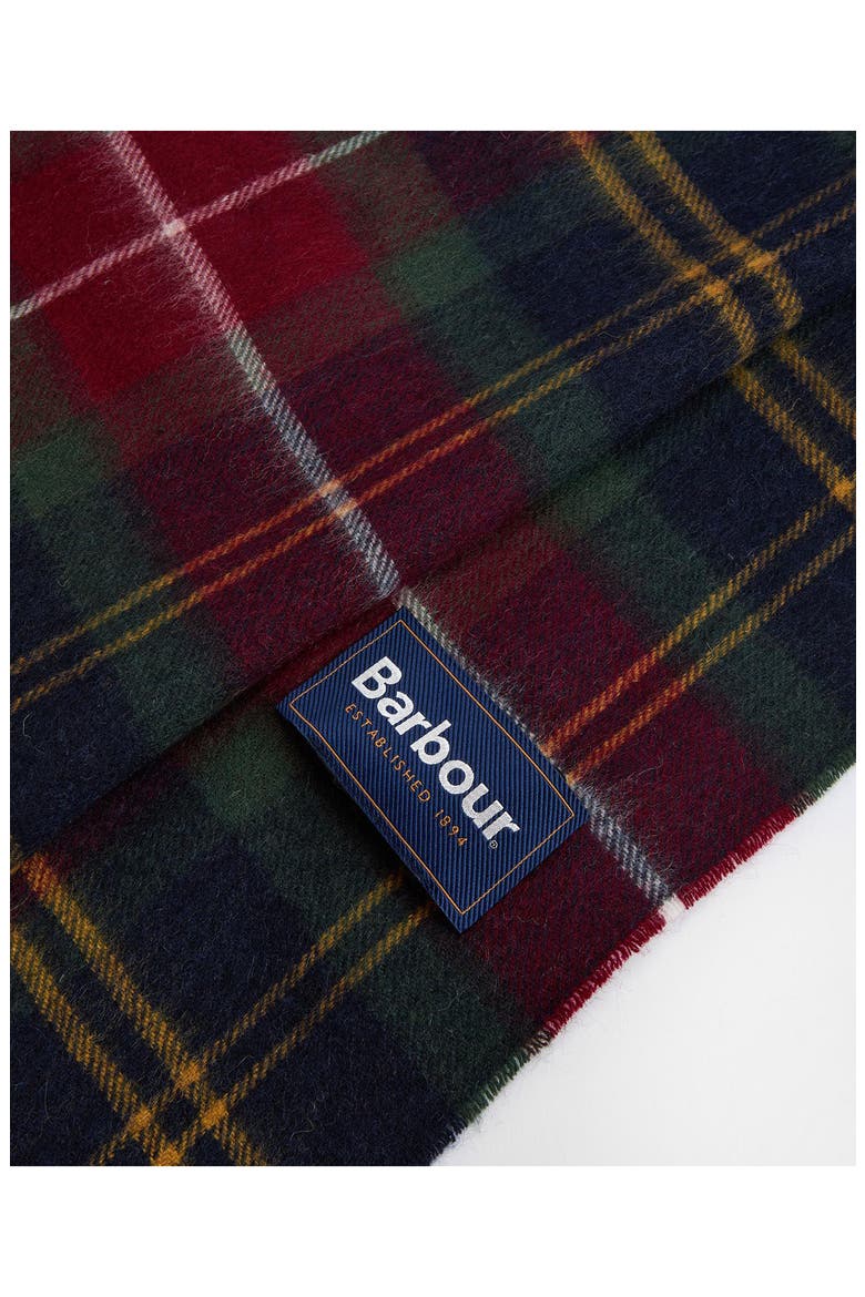 Wool & Cashmere Scarf, Alternate, color, WINTERBERRY TARTAN