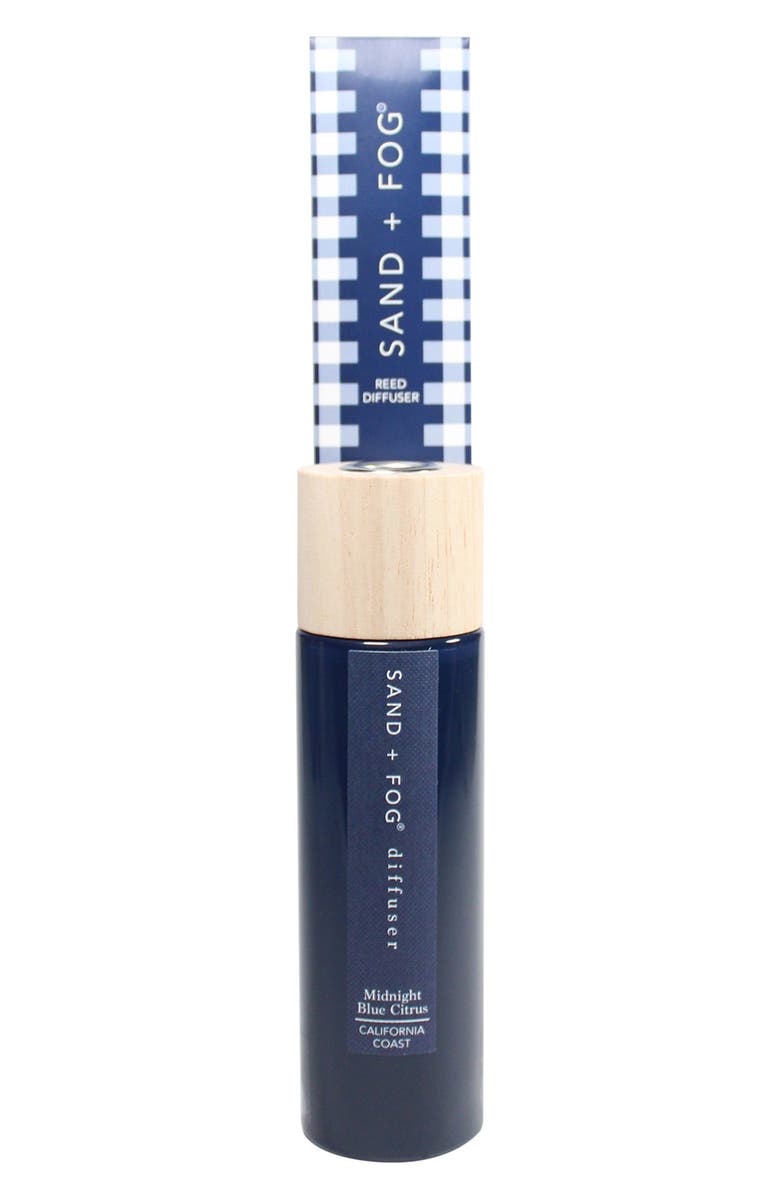 SAND AND FOG Midnight Blue Citrus Reed Diffuser, Alternate, color, Midnight Blue Citrus