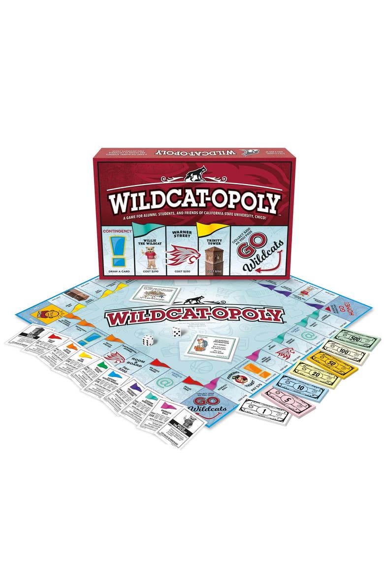 Wildcatopoly Monopoly Board Game, Alternate, color, Multicolored