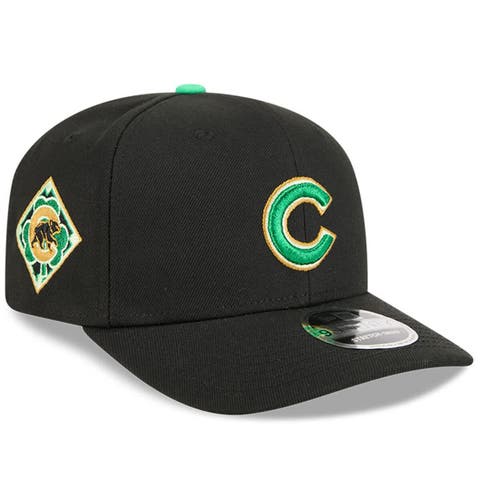 Men's New Era  Black Chicago Cubs 2026 St. Patrick's Day 9SEVENTY Adjustable Hat