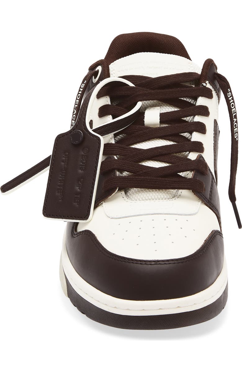 Off-White Out of Office Sneaker, Alternate, color, Chocolate - Cream