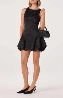 ASTR the Label Drop Waist Bubble Minidress