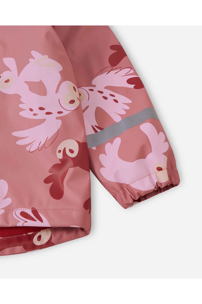 Koski Raincoat, Alternate, color, Rose blush