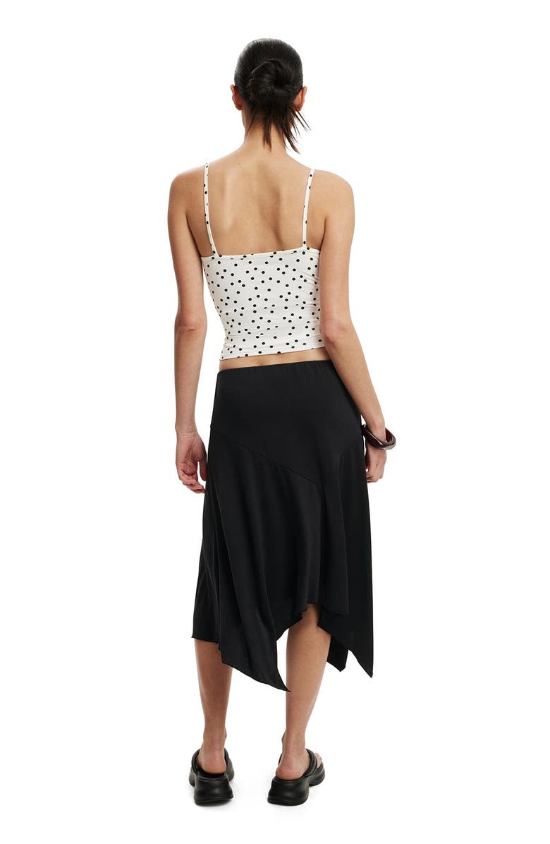 Cotton On Women's Sandy Midi Skirt, Alternate, color, Black