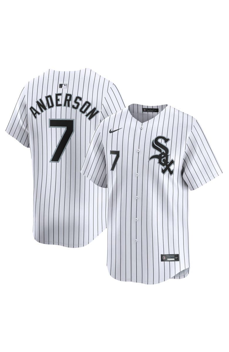 Nike Men's Nike Tim Anderson White Chicago White Sox Home Limited Player Jersey, Main, color,