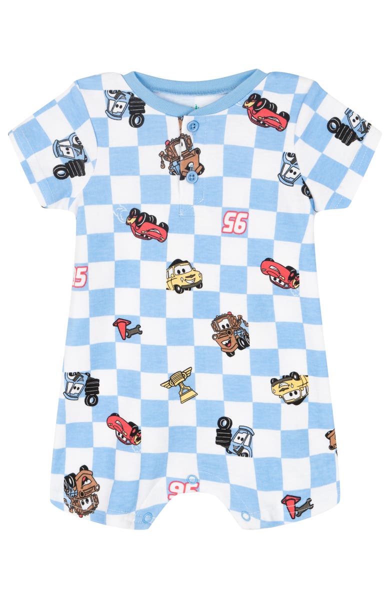 Disney Cars One Piece Romper Set, Alternate, color, Cars Red Blue