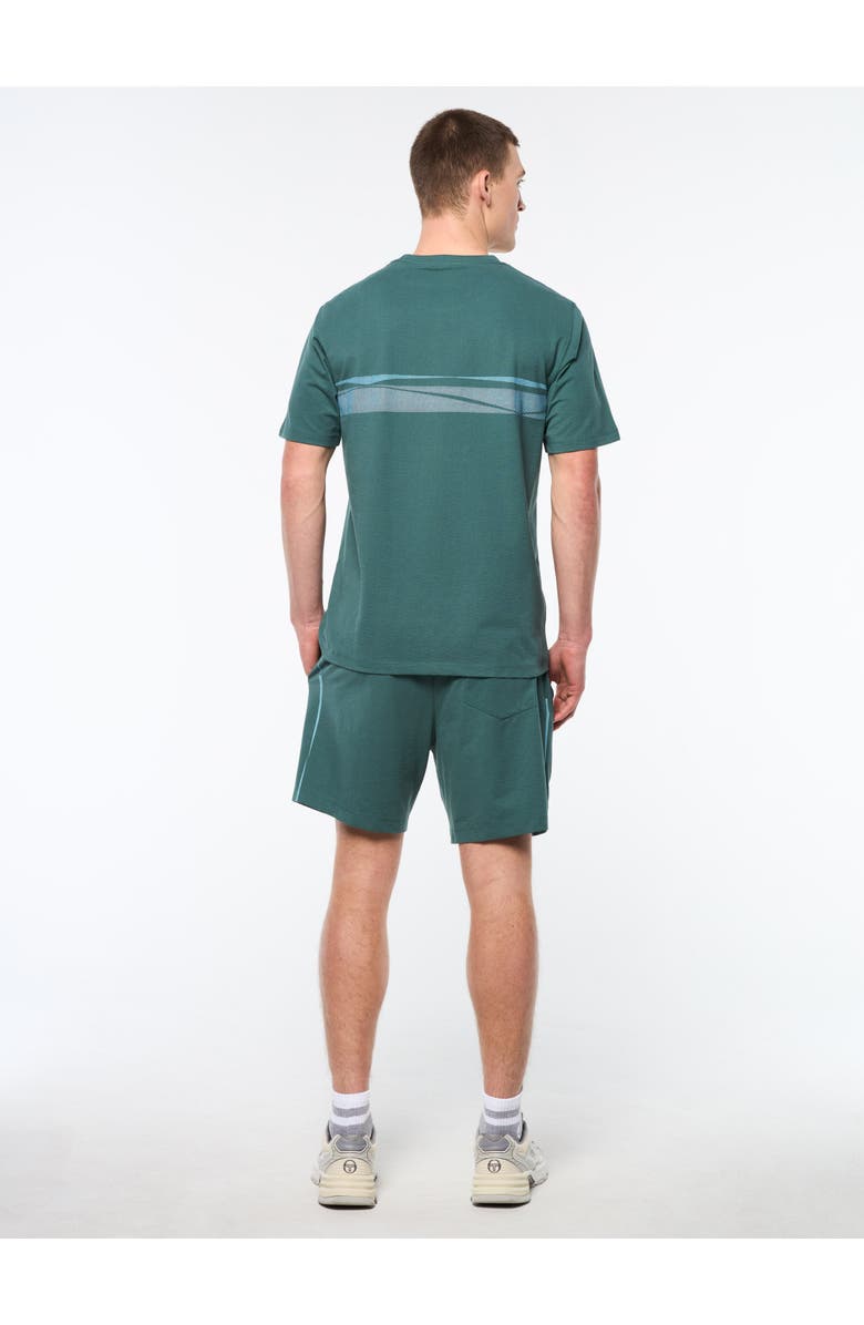 Sergio Tacchini Rotto Fashion T-Shirt, Alternate, color, Mediterranea
