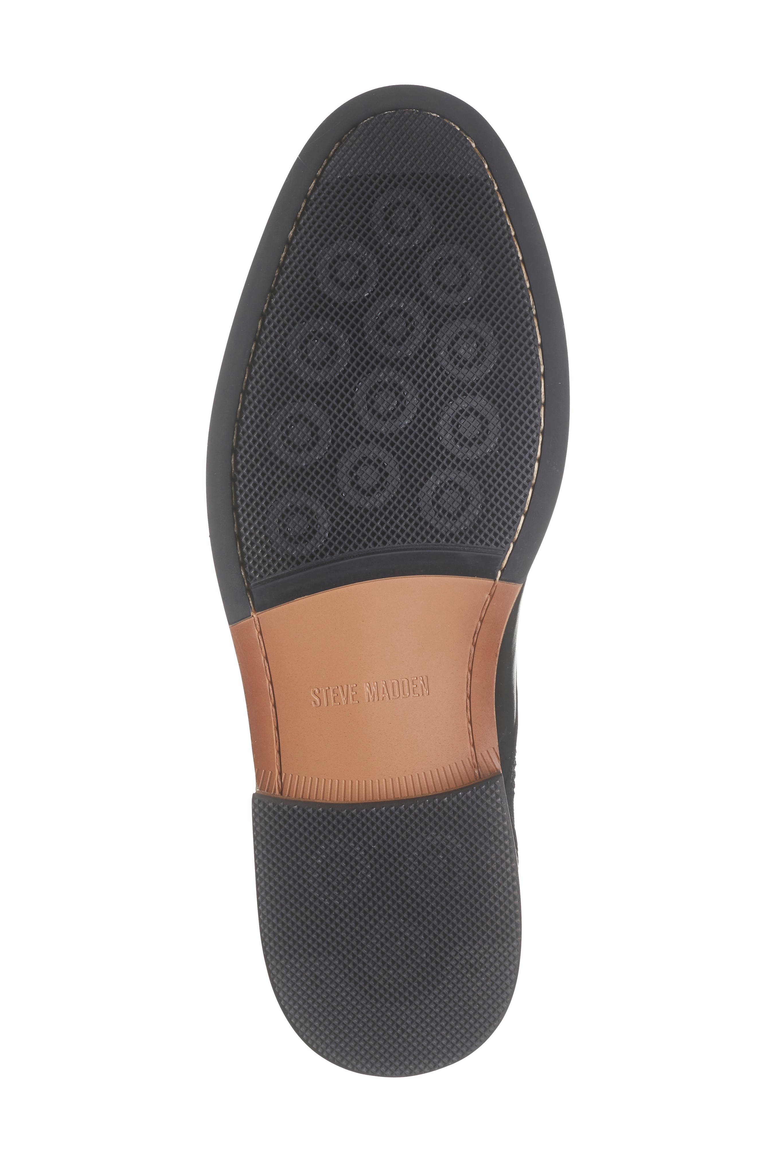 Steve Madden Espen Plain Toe Derby, Alternate, color, Black