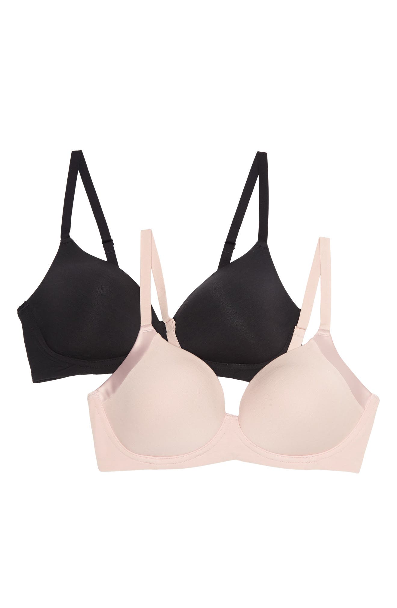 BEAUTY BY BALI Super Soft Wirefree Bra - Pack of 2 (Women) | Nordstromrack