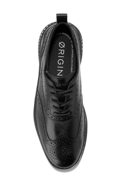 Cole Haan Original Grand Energyweave Wingtip Oxford In Black
