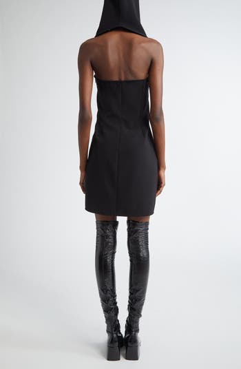 ワンピース Courreges SPACE HOODED MINI DRESS (424CRO526PL0159 9999) Courrèges Hooded Mini Dress – LOZURI®