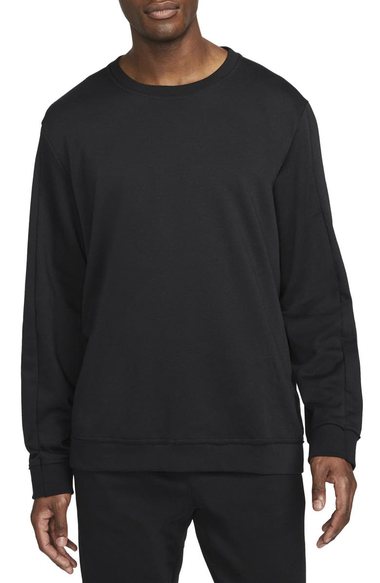 Nike Yoga Dri-FIT Crewneck Top, Main, color, 
