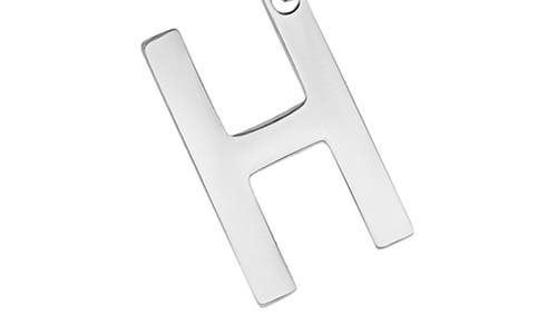 Adornia Toggle Initial Pendant Layered Necklace