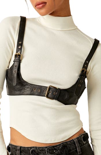 Free People Rebel Leather Harness | Nordstrom display picture 3
