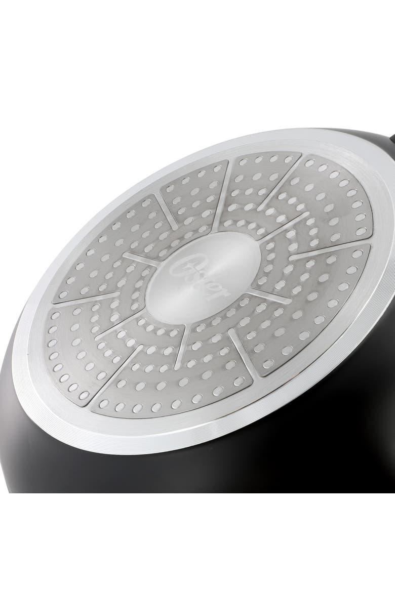 3 Piece Nonstick Aluminum Frying Pan Set in Black, Alternate, color, Black