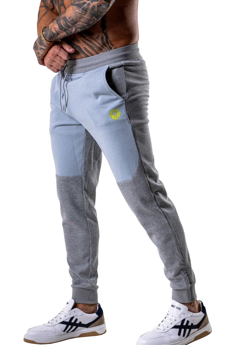 Colorblock Joggers, Alternate, color, GREY