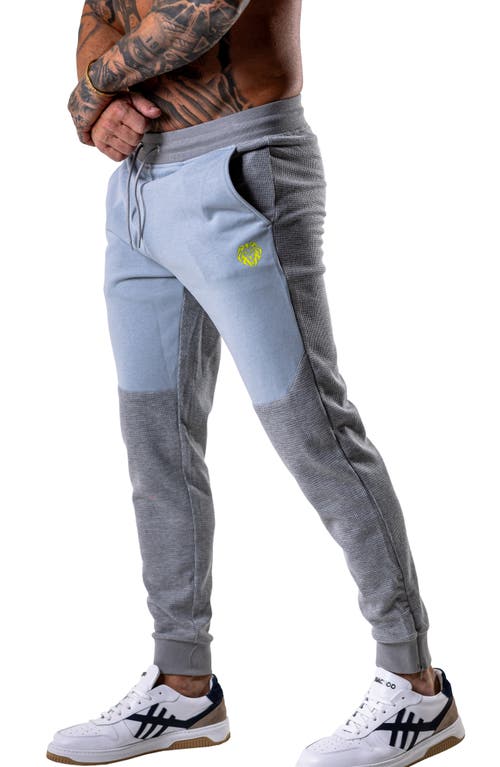 Maceoo Colorblock Joggers In Gray