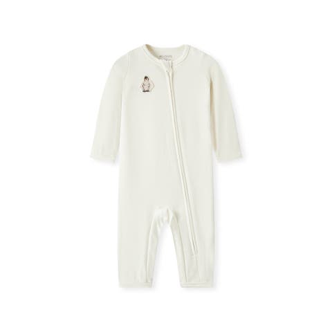 Brushed Zipper Pajama (Baby)