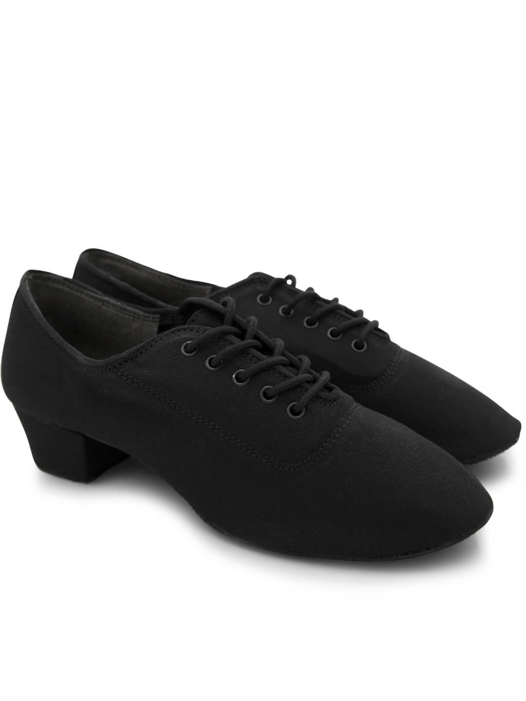 Ballroom - Practice 1.25 inch Cuban Heel, Alternate, color, black