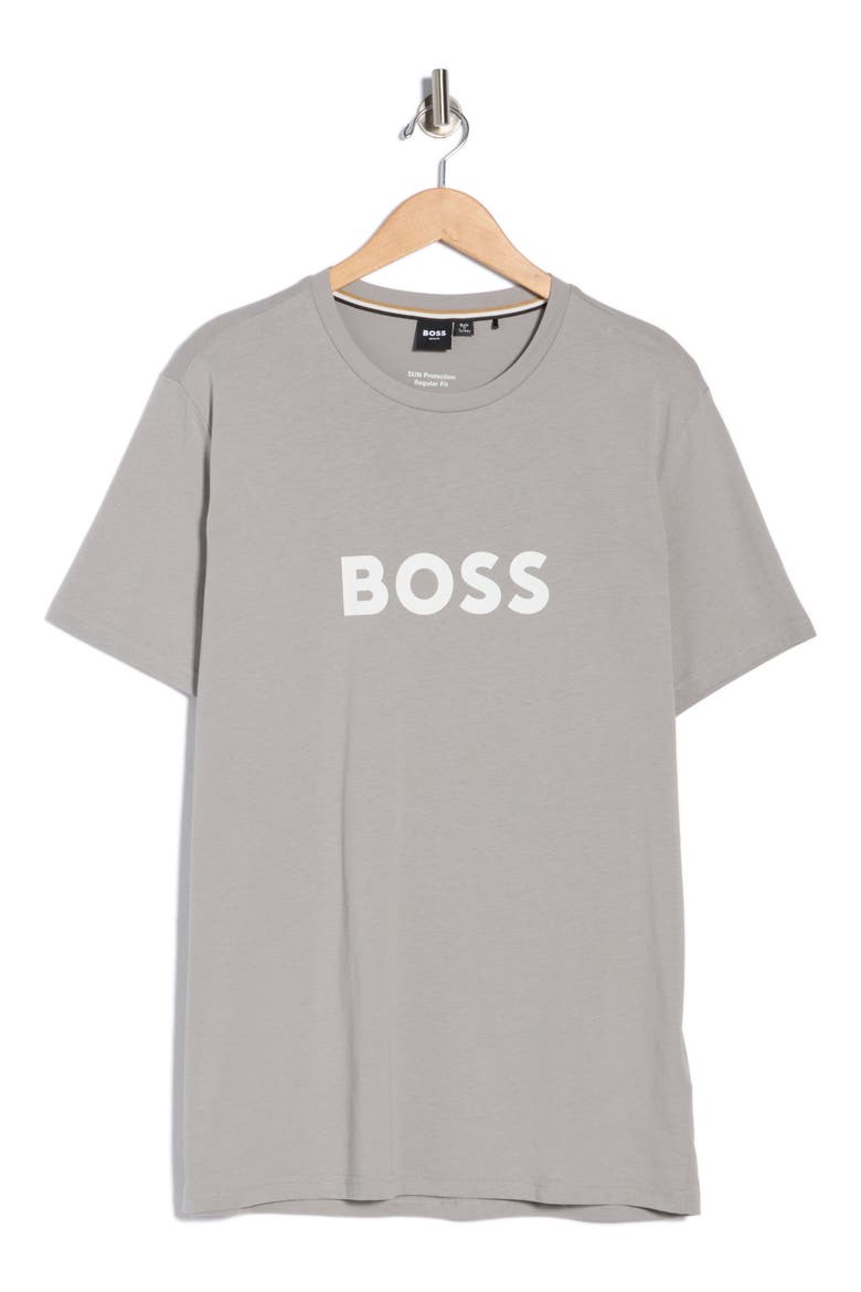 Logo Graphic T-Shirt, Alternate, color, SILVER