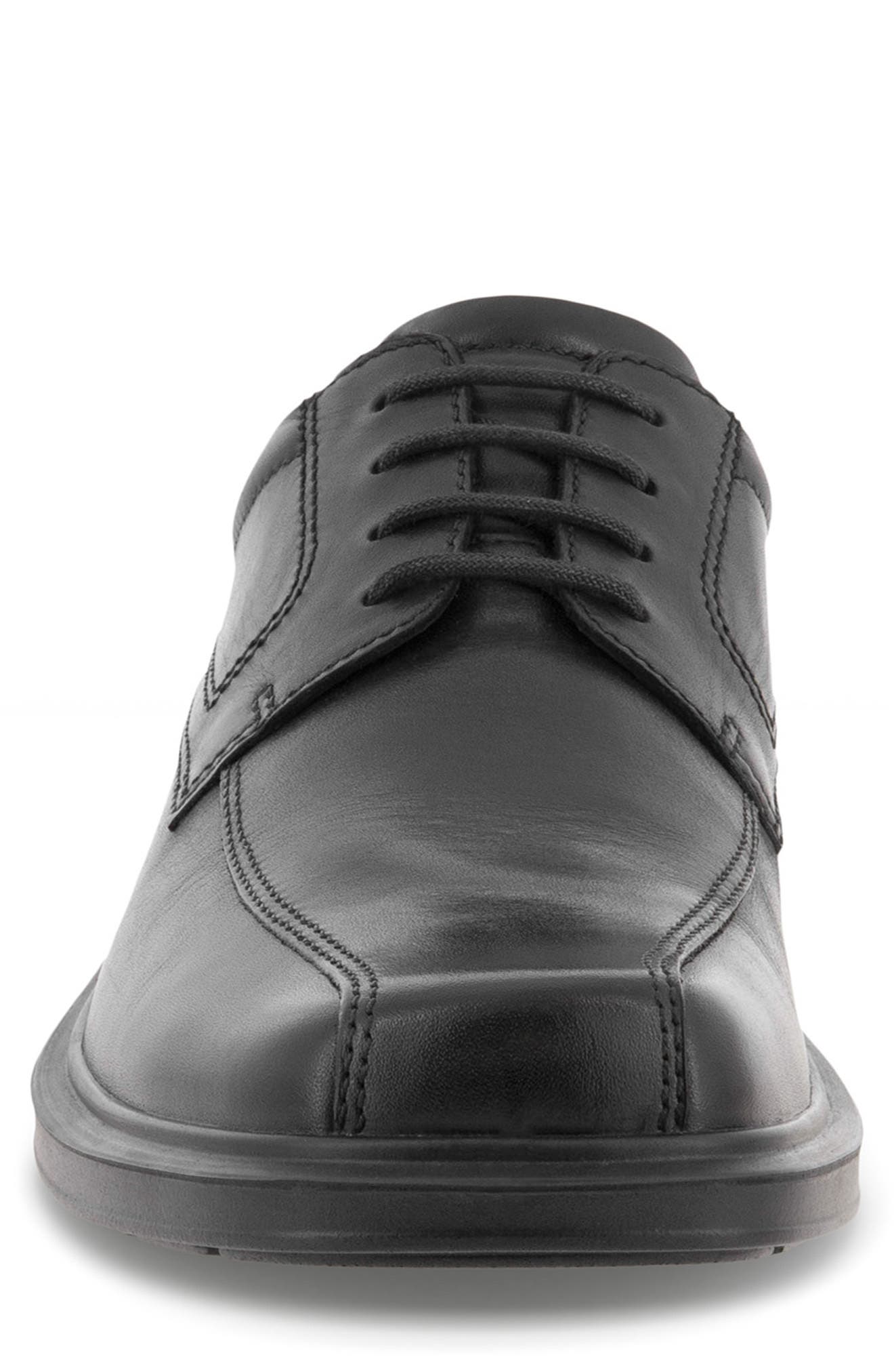 ECCO Helsinki Classic Bike Toe Derby, Alternate, color, Black